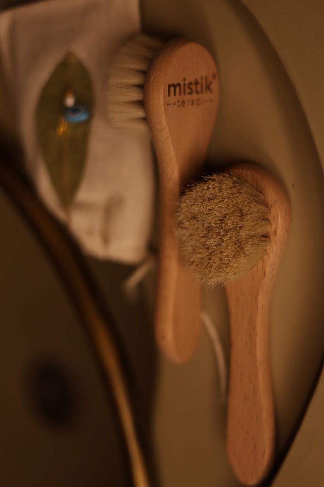 CSA %100 Doğal At Kılı Yüz Saç Bakım Fırçası