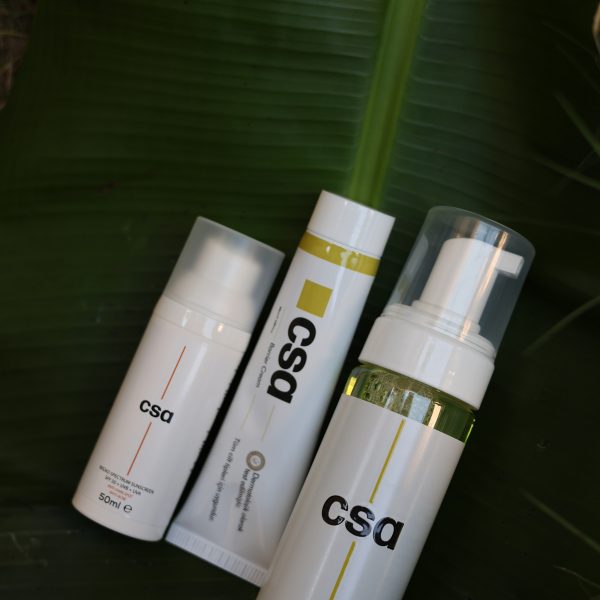 CSA | Barrier Cream + Marine Algae Cleanse Foam + Bitkisel Işık Bariyeri Güneş Kremi 3'lü Set